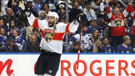 Aaron Ekblad von den Panthers durfte jubeln