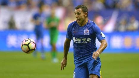 Carlos Tevez verdiente in Shanghai 40 Millionen Euro im Jahr
