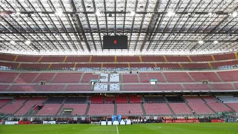 Die Stadien der Serie A sind wegen der Corona-Krise seit Wochen leer
