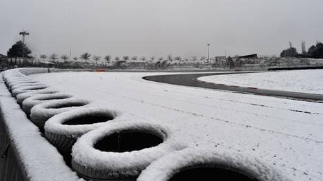 Auf dem Circuit de Catalunya in Barcelona finden derzeit Tests der Formel 1 statt 