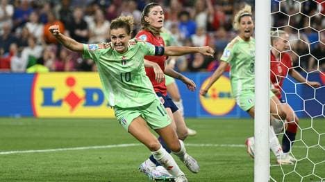 Cristiana Girelli und Co. stehen im Halbfinale