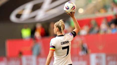 Giulia Gwinn und die deutsche Nationalmannschaft treffen auf die Niederlande