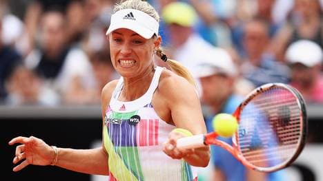 Angelique Kerber bekommt es zum Auftakt der French Open mit Kiki Bertens zu tun.