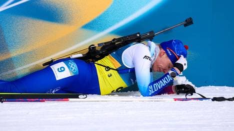 Anastasiya Kuzmina gewann dreimal Gold bei den Olympischen Winterspielen