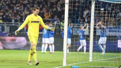 Julian Krahl war nach der klaren Pleite bedient