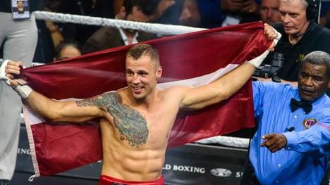 Mairis Briedis durfte sich über den nächsten Sieg freuen