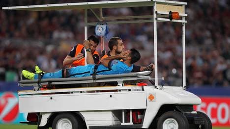 Rafinha musste in der 65. Minute ausgewechselt werden