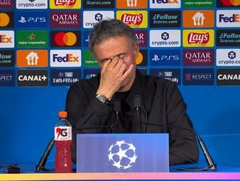 Nach dem spektakulären Champions-League Halbfinale gegen den FC Bayern München bittet PSG-Trainer Luis Enrique die Journalisten darum, sich kurz zu fassen. 