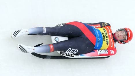 Natalie Geisenberger wurde in Lillehammer Zweite