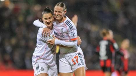 Bühl (r.) hatte am Wochenende beste Laune