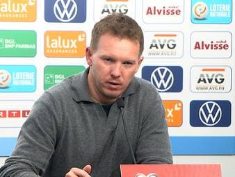 Leroy Sané ist zurück in der deutschen Nationalmannschaft. Bundestrainer Julian Nagelsmann spricht über den 29-Jährigen.