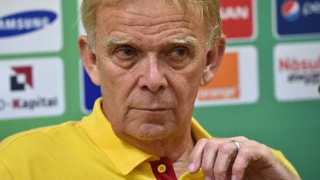 Volker Finke war bis Ende Oktober Nationaltrainer Kameruns