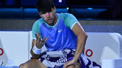 Carlos Alcaraz scheiterte bei den ATP Finals