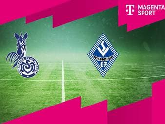 MSV Duisburg - SV Waldhof Mannheim: Tore und Highlights | 3. Liga