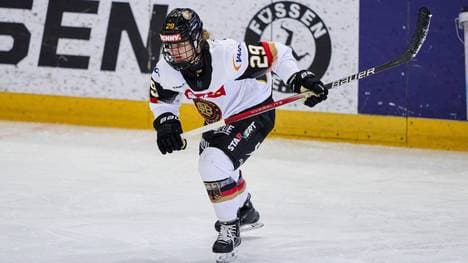 Traf doppelt im ersten Drittel: Nina Christof