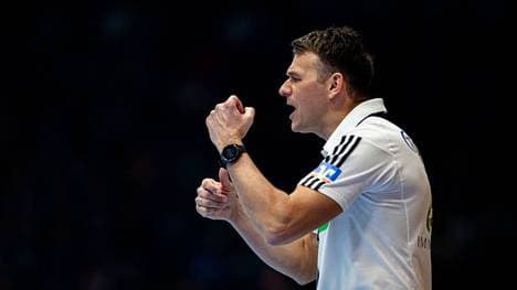 Christian Prokop wurde gegen Flensburg deutlich in einer Auszeit