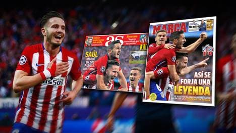 Die Presse feiert den Siegtorschützen Saul