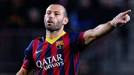 Javier Mascherano ist Stammspieler beim FC Barcelona