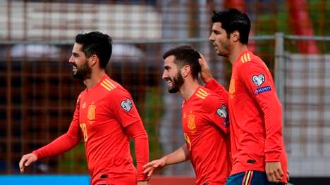 FBL-EURO-2020-FRO-ESP Spanien ist mit drei Siegen aus drei Spielen in die EM-Qualifikation gestartet. Gegen Verfolger Schweden soll nun der nächste Streich folgen