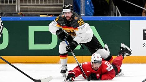 Einmal mehr muss sich die Schweiz dem DEB-Team in einem K.o.-Spiel geschlagen geben