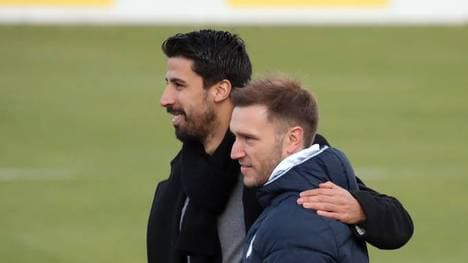 Danny Galm (vorne, mit Sami Khedira) übernimmt Bayerns U19