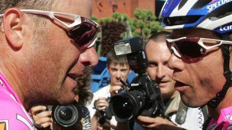 Danilo Hondo (r.) war Alessandro Petacchis (l.) Edelhelfer bei Lampre