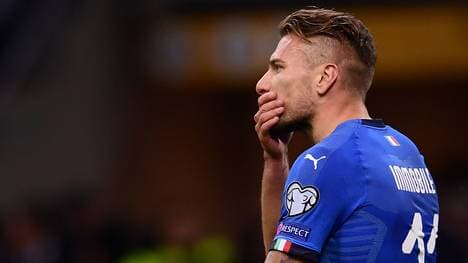Der Ex-Dortmunder Ciro Immobile scheiterte mit Italien in den WM-Playoffs an Schweden