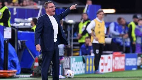 Ralf Rangnick schimpfte nach der Niederlage gegen Frankreich über den Schiedsrichter