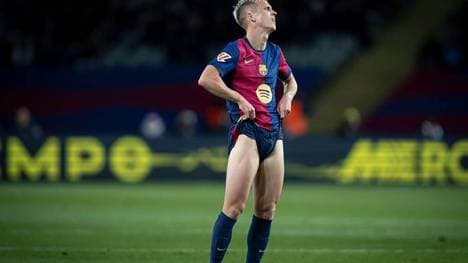 Dani Olmo ist aktuell nicht mehr als Spieler seines Vereins registriert 