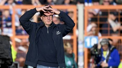 Start mit Verspätung: Trainer Dieter Hecking 