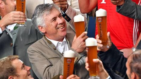 Carlo Ancelotti vor dem Oktoberfest