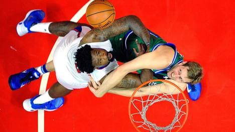 Dirk Nowitzki gegen DeAndre Jordan