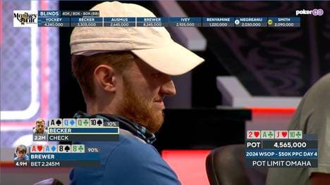 Sekunden vor dem Aus: Johannes Becker