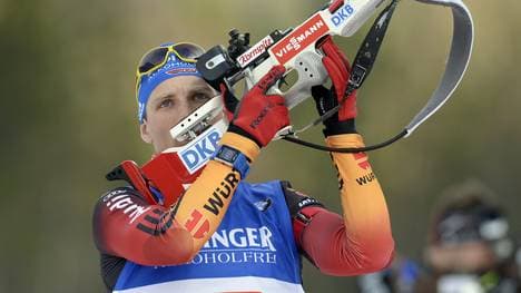 Erik Lesser versagten beim letzten Schießen die Nerven
