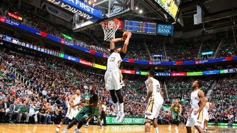 Anthony Davis war von den Pelicans nur selten zu stoppen