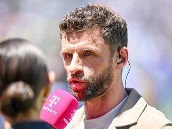Müller sieht DFB-Team nur als Herausforderer
