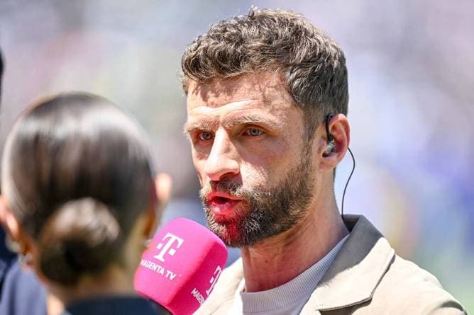 Müller sieht DFB-Team nur als Herausforderer