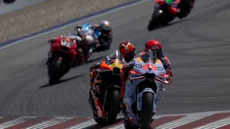 93 MARQUEZ Marc (spa), Gresini Racing MotoGP, Ducati Desmosedici GP23, action during the 2024 MotoGP Motorrad Grand Prix von Osterreich, 2024 MotoGP Austrian Grand Prix, on the Red Bull Ring, from August 16 to 18, 2024 in Austria, Spielberg - MOTO - MOTO GP - AUSTRIAN GRAND PRIX 2024 DPPI Panoramic PUBLICATIONxNOTxINxFRAxBEL _TIN4728