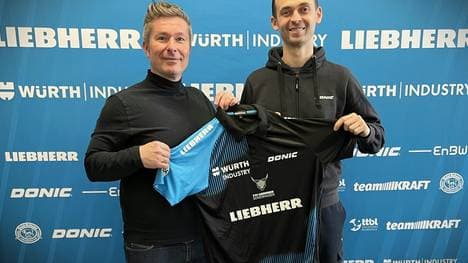 Pugna (r.) übernimmt die Bundesligamannschaft des TTF