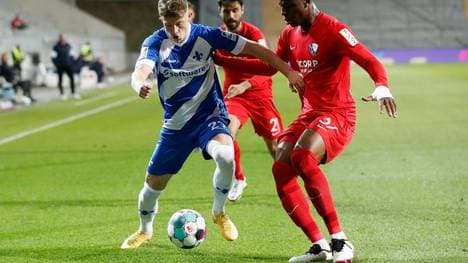 Tim Skarke (l.) wechselt ablösefrei in die Bundesliga