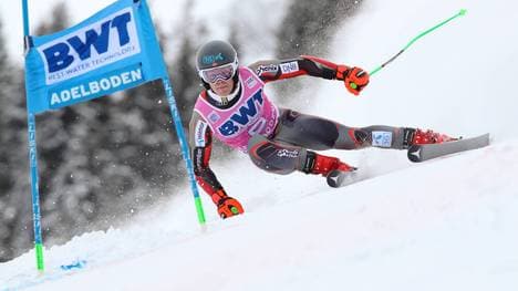 Lucas Braathen gab beim Riesenslalom in Adelboden freiwillig auf