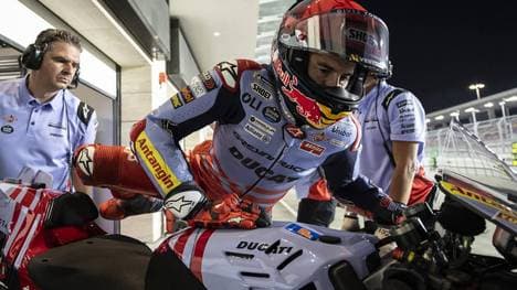 MARQUEZ Marc (spa), Gresini Racing MotoGP, Ducati Desmosedici GP23, portrait during the Moto GP tests at Doha, Qatar, on the Local circuit from February 19 to 20th 2024 - MOTO - MOTO GP - TESTS QATAR DPPI Panoramic PUBLICATIONxNOTxINxFRAxBEL ALE_4366