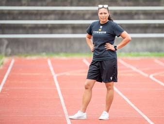 Eine Münchnerin schreibt Football-Geschichte