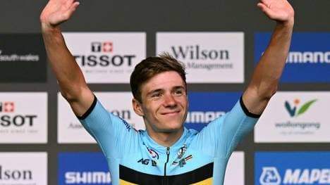 Remco Evenepoel ist erstmals Weltmeister