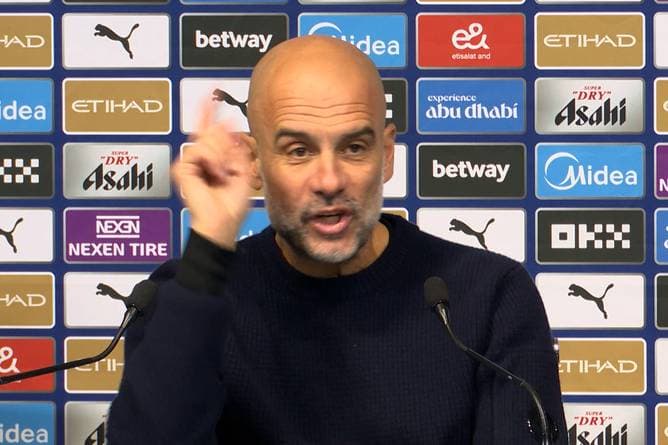 So skurril erklärt Guardiola seine Diskussion mit Haaland