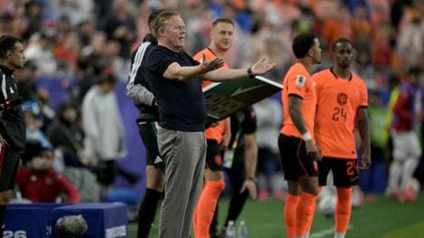 Nicht restlos zufrieden: Ronald Koeman