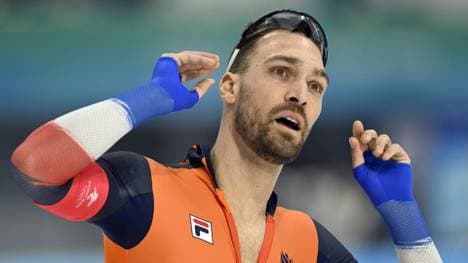 Über 1500 m nicht dabei: Kjeld Nuis 