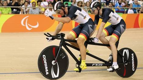 Kai Kruse gewann die Bronzemedaille im Tandem