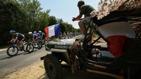 Die Tour rollt durch Frankreich