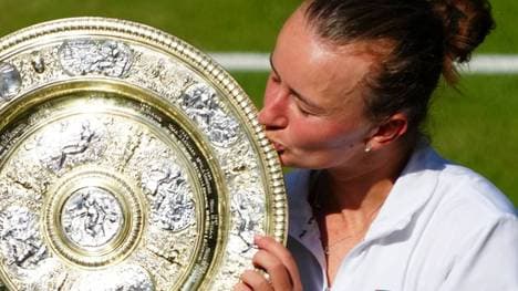 Barbora Krejcikova feierte in Wimbledon ihren zweiten Major-Sieg im Einzel